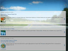 Tablet Screenshot of experientialgardener.com